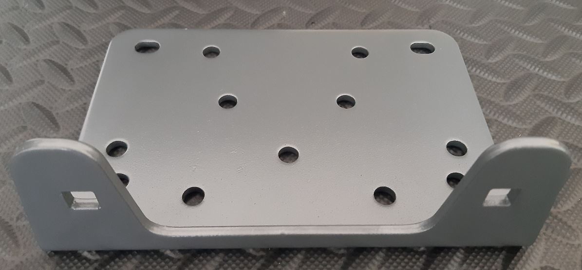 PLATE RUNVA 4500LBS (SIZE) WINCH MOUNTING PLATE RWMP4500 MCC 4X4